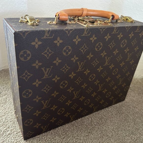 Louis Vuitton Monogram Jewelry Box Case Boite Bijoux - Picture 14 of 16